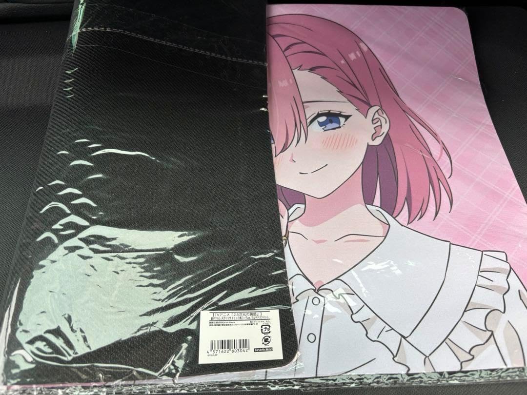 2.5次元の誘惑 にごりり チェック柄コーデver. マルチデスクマット