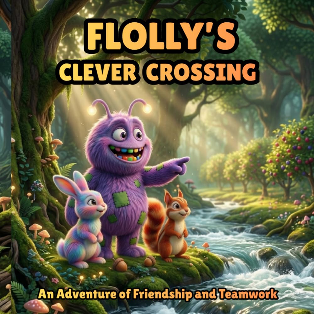 Flolly’s Clever Crossing: A Heartwarming Tale of Problem-Solving and Helping Others (The Brave Adventures of Flolly: Tales from the Enchanted Forest)
