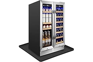 Leak-Proof Silicone Extra Large Mini Fridge Floor Tray