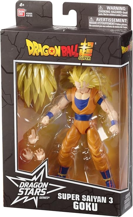 Bandai 16 Santimetre Dragon Ball Super Saiyan 3 Goku Poz Verilebilir Figür - Dragon Stars