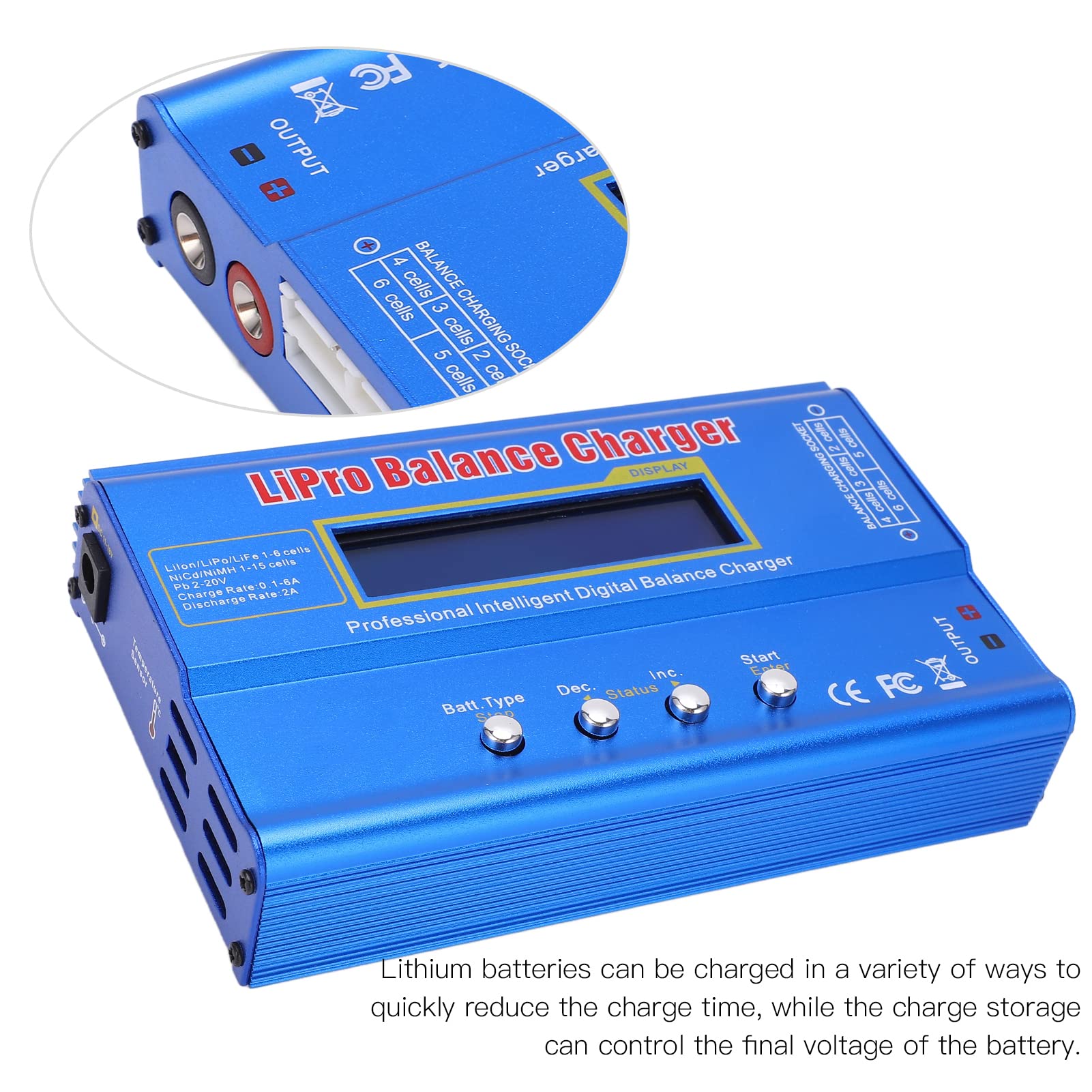 Amazon.co.jp: LiPo バッテリー充電器、プロフェッショナルバランス