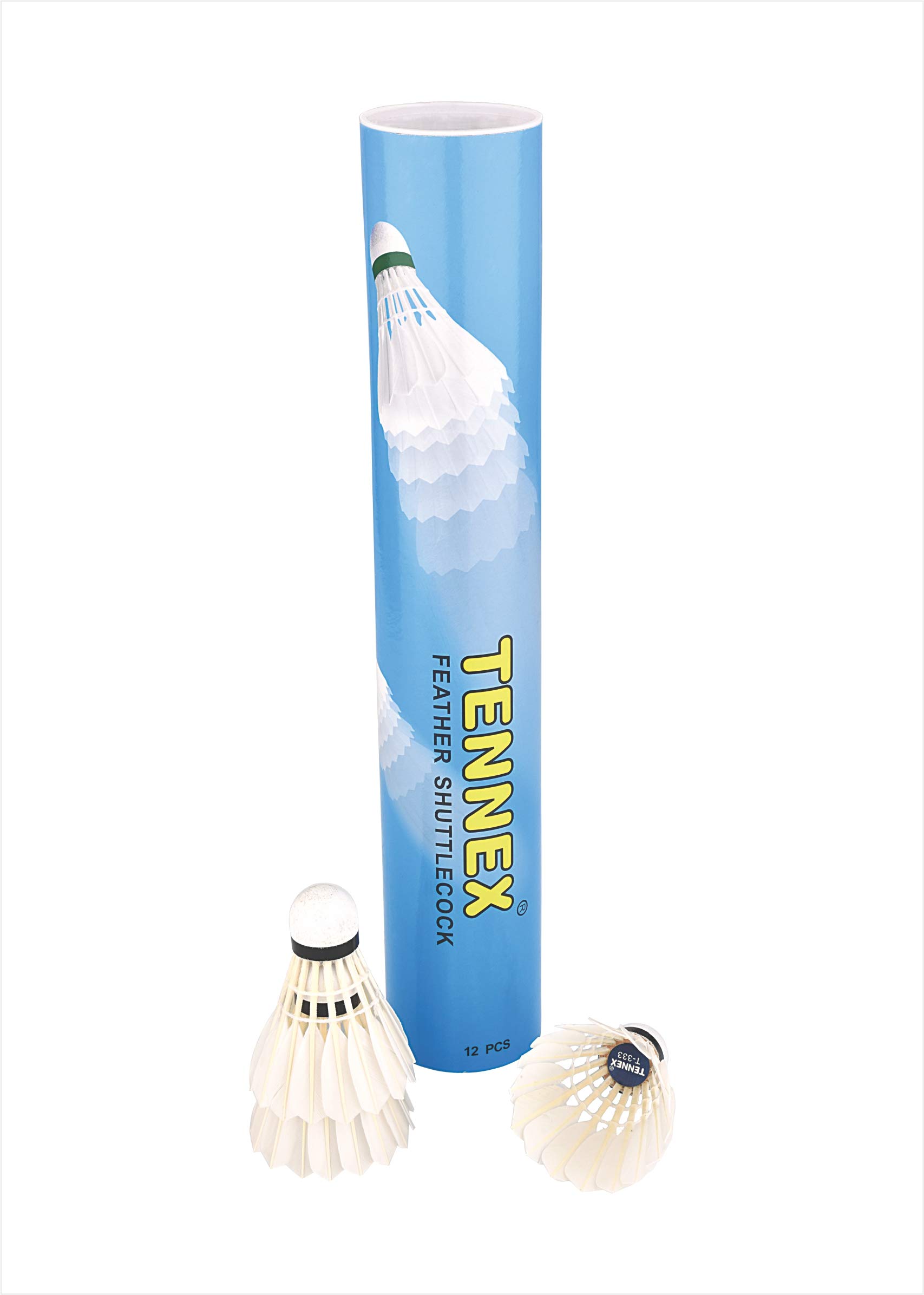 TENNEXFeather Shuttlecock T 333 12 pcs