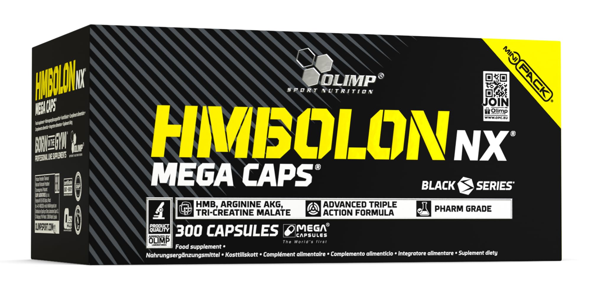 Olimp Nutrition HMBolon NX, Mega Caps - 300 caps