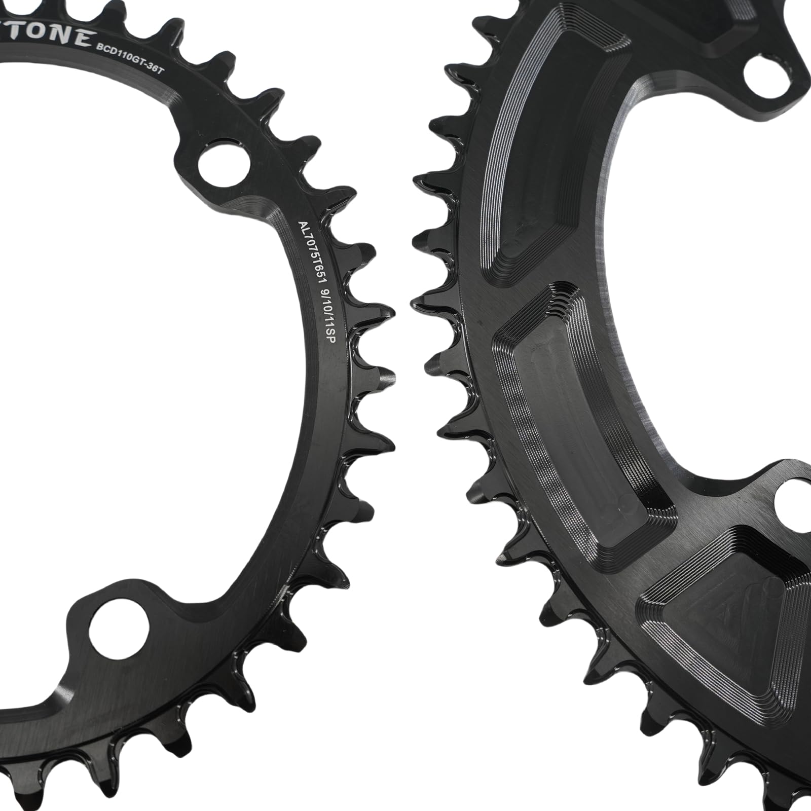 8月末迄 気まぐれお値下げ中♡ Yoshinob チェーンリング 限定デザイン Amazon | Stone GRX RX810 RX600 36-60T Tooth Road Bike