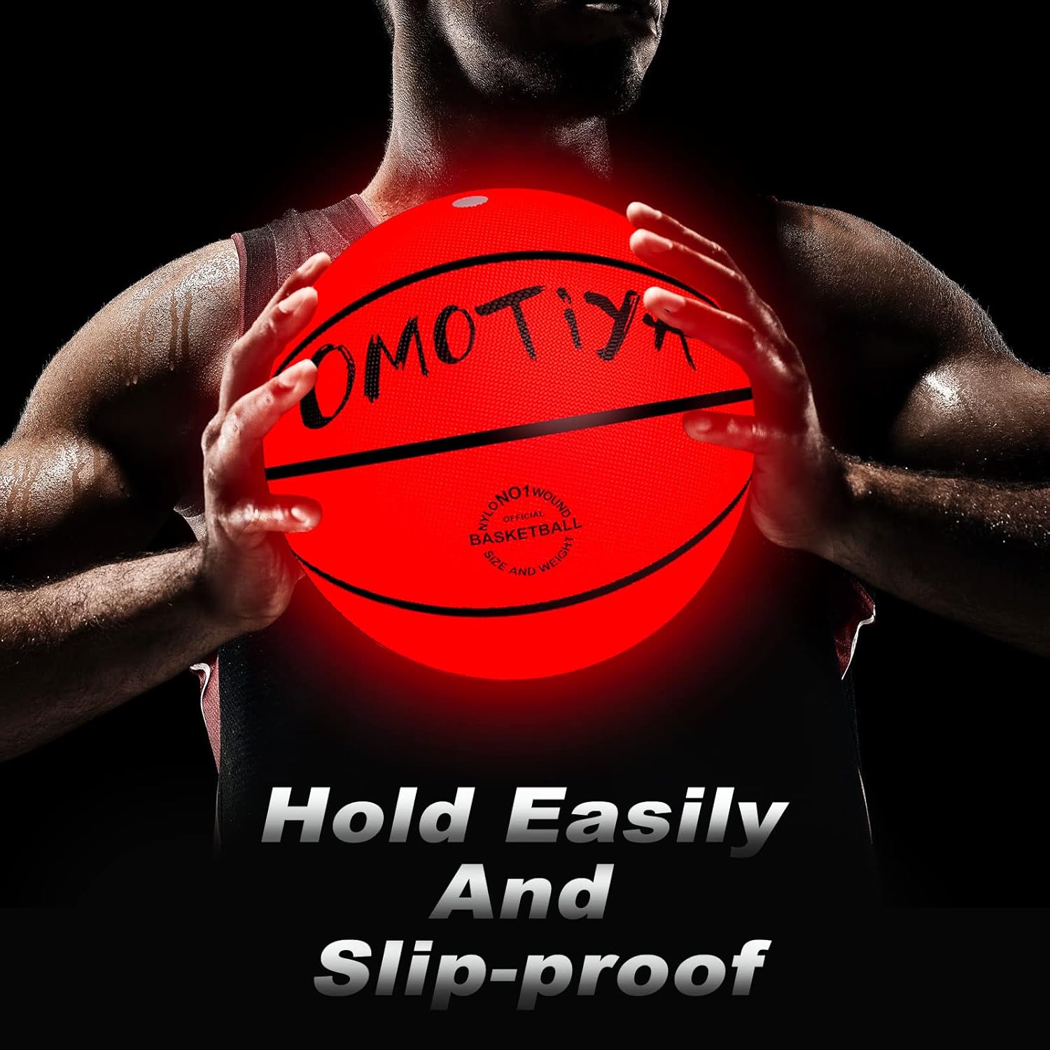 Glow in The Dark Basketball, LED Light Up Basketball, Night Glowing Ball, Boys Girls Sports Gifts Accessories 8-12 Year Old, Toy Basketball Gifts Ideas for Age 8, 9, 10, 11, 12, 13+ Kid Teens - Image 7