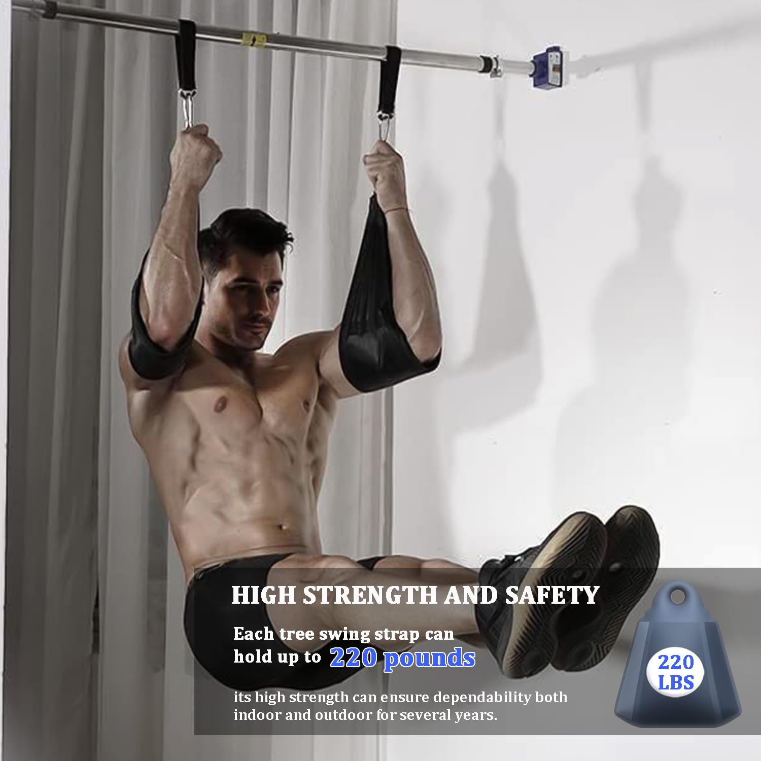 Cavo fitness, cavo per fitness, per la palestra, per l'avambraccio, per l'allenamento della forza, per l'allenamento della forza, per la casa, il fai da te, la palestra