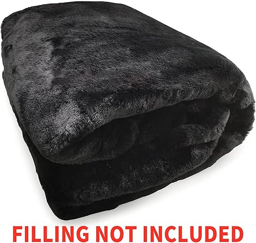 Miniatura 5 de bevrtxi Funda para silla puff (sin relleno), duradera y cómoda, de piel sintética, sofá de piel sintética, sofá para sala de estar, sofá cama, puf