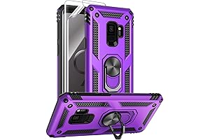 Androgate Galaxy S9 Case: Premium Rugged Case with Drop Protection