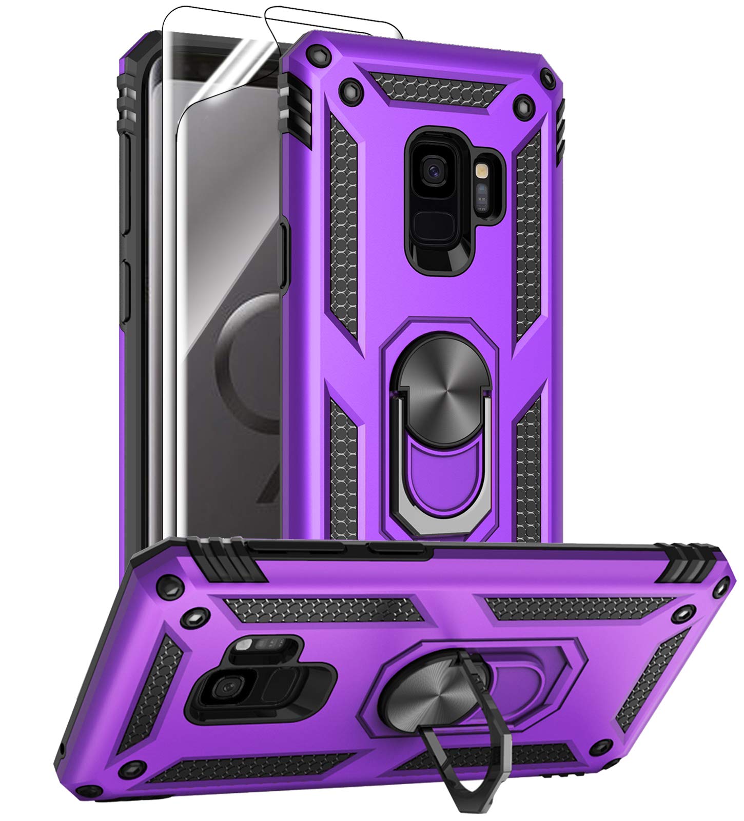 Samsung Galaxy S9本体とケース Amazon.com: Samsung Galaxy S9 Case, Samsung S9 Case