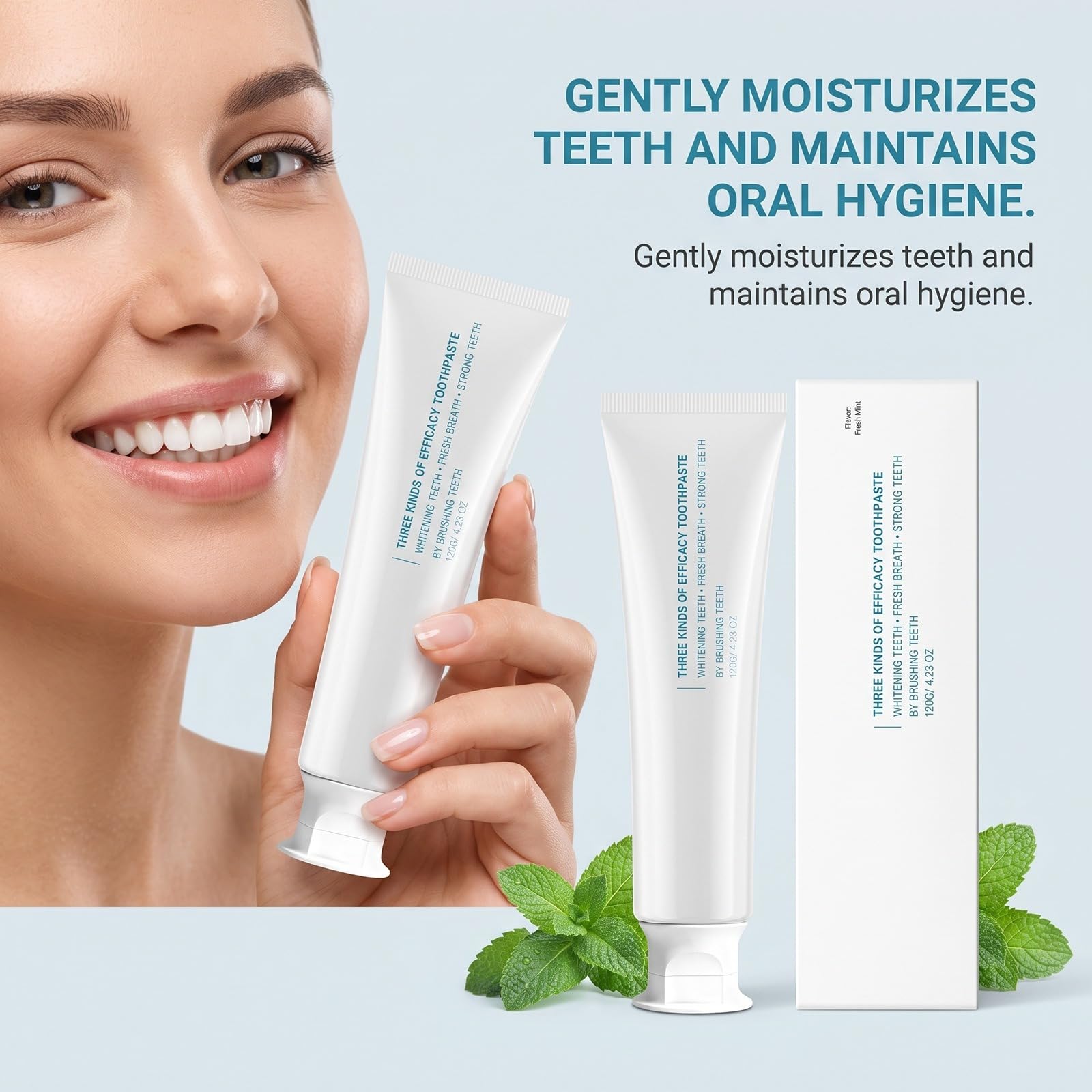 Cool Mint Gentle Daily Toothpaste, Extra Whitening Pasta do zębów dla
