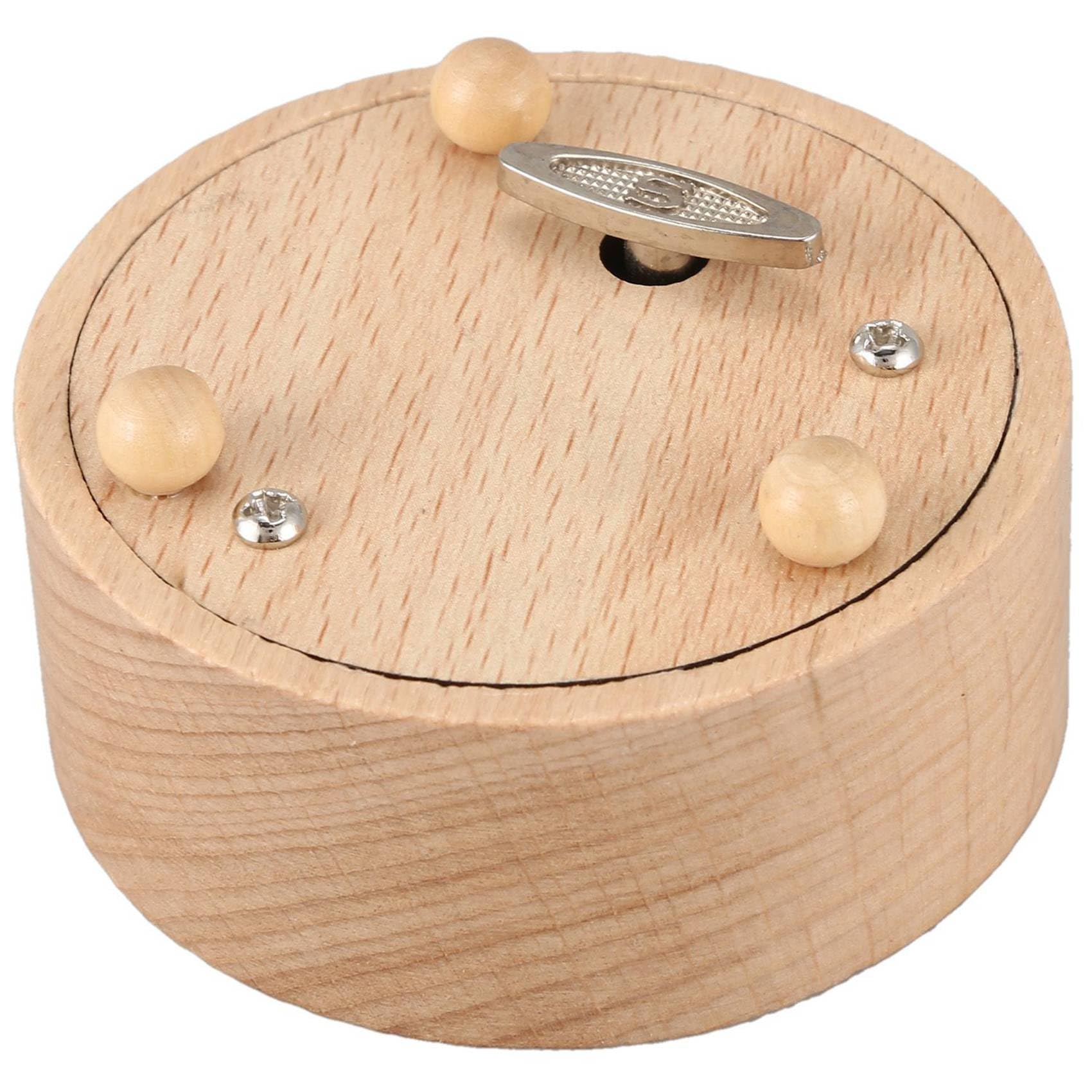 8X Round Carillon Vuoto Compleanno San- Regalo Azione Figure Figurine Resina Miniature Musica Non Specificata