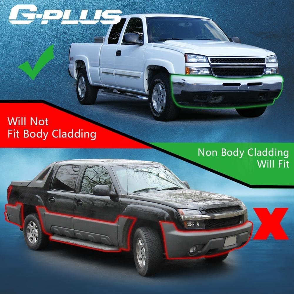 2004 Gmc Sierra Headlights Clear Reflector Black Housing LED DRL - Foto 9