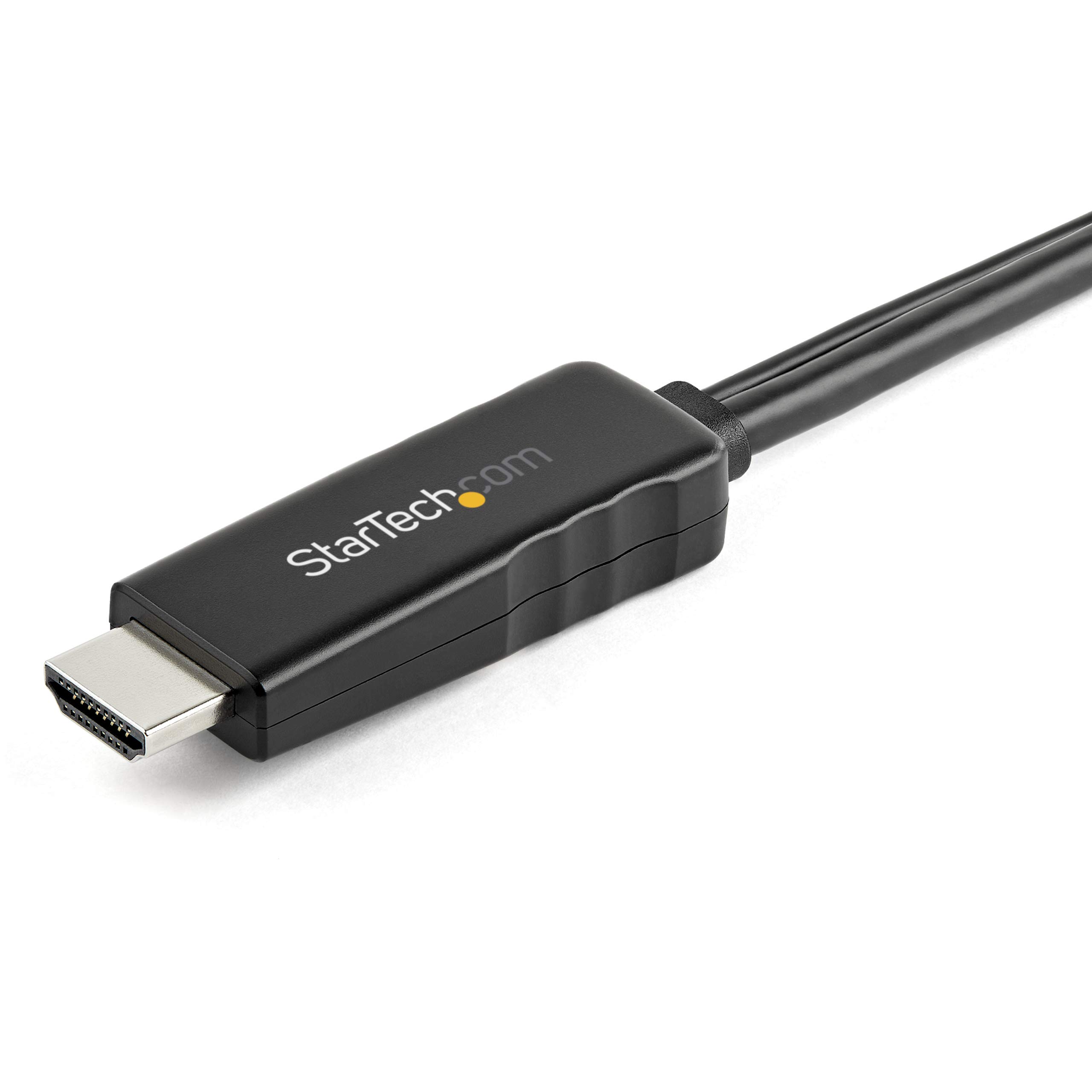 StarTech Câble Actif HDMI 1.4 vers mDP 1.2 de 2m, 4K 30Hz, Alimenté USB