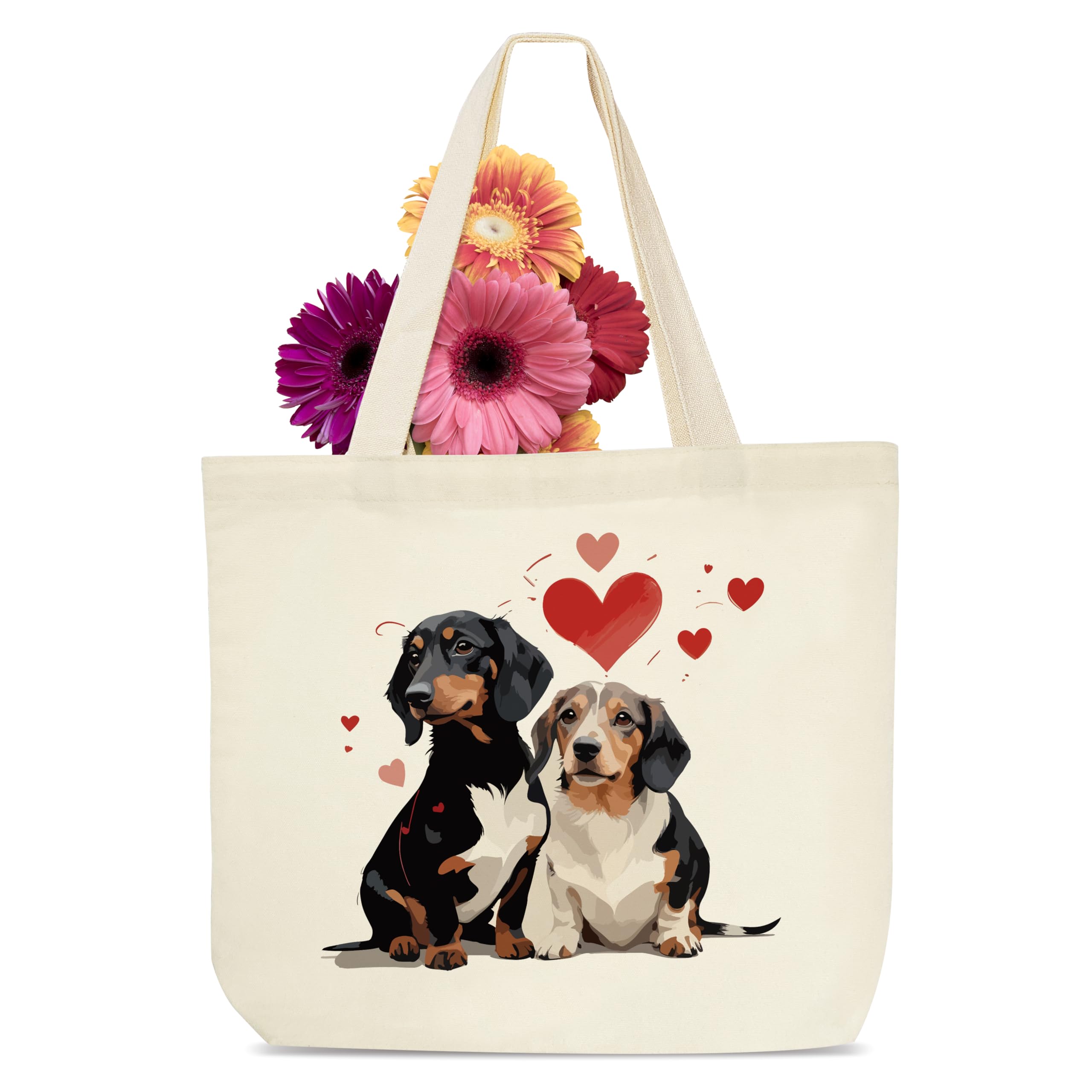 pseuaudo Dog Tote Bag