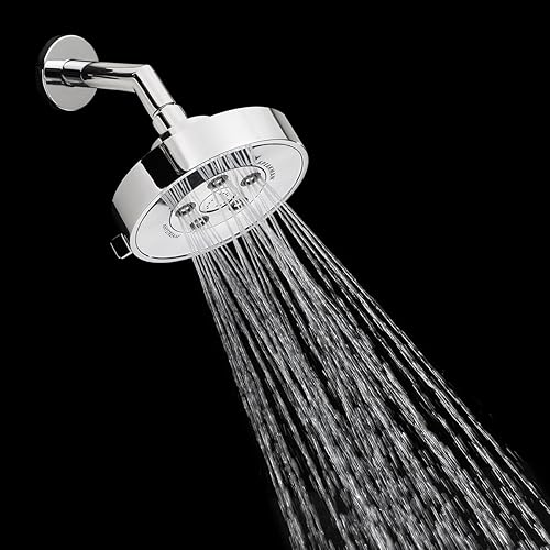 Vista 57 de Speakman Neo Anystream- Cabezal de ducha ajustable de alta presión, cromado pulido, VS-3010 Cromo pulido