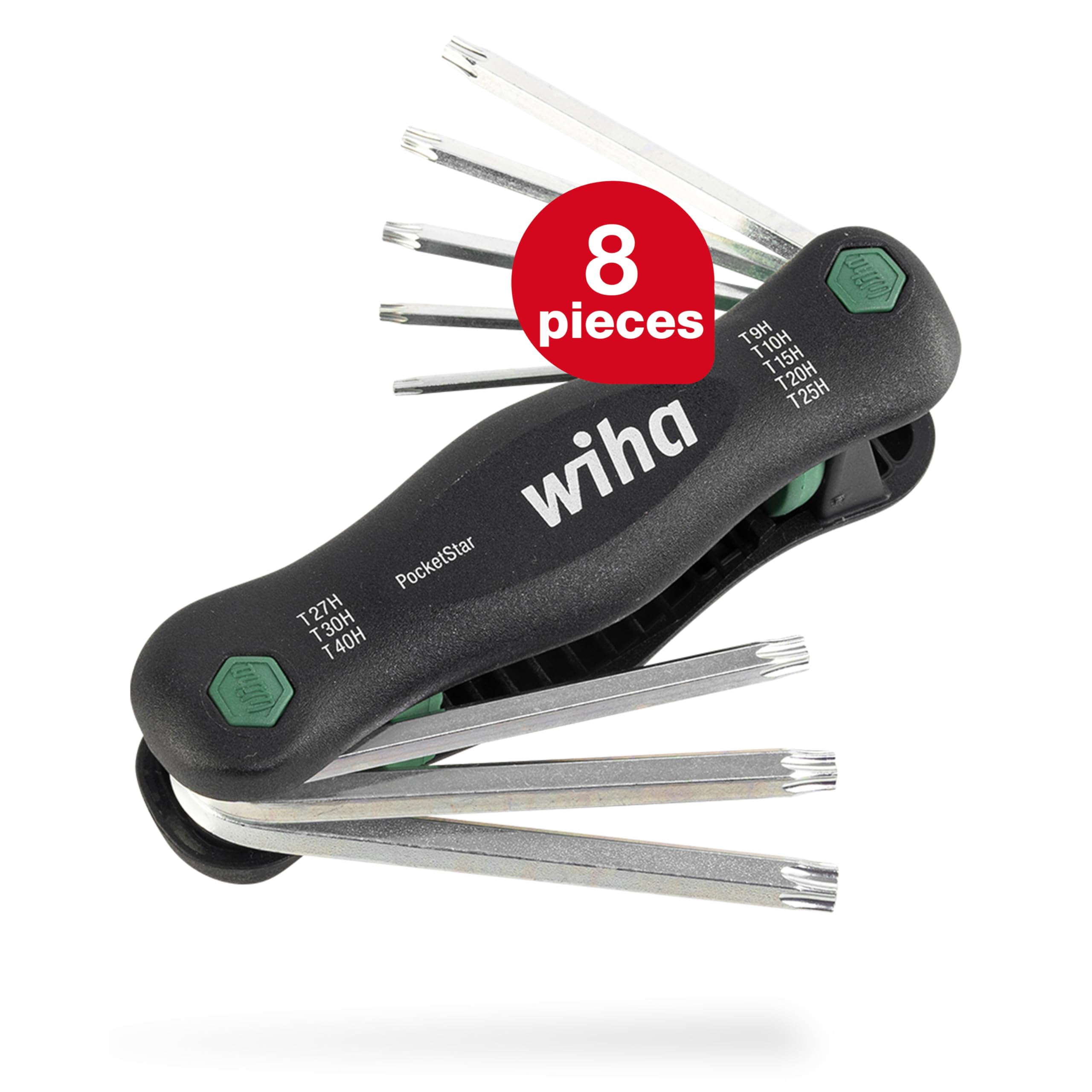 Wiha Torx Pocketstar Sb 363Tr P8 Tamper-Resistant Folding Screwdriver Tool Large