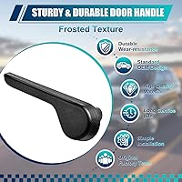 Vista 3 de Palanca Manija Reclinable de Asiento Negro Ajuste del Respaldo del Asiento Lado Derecho Delantero del Pasajero Repuesto para Chevy Silverado