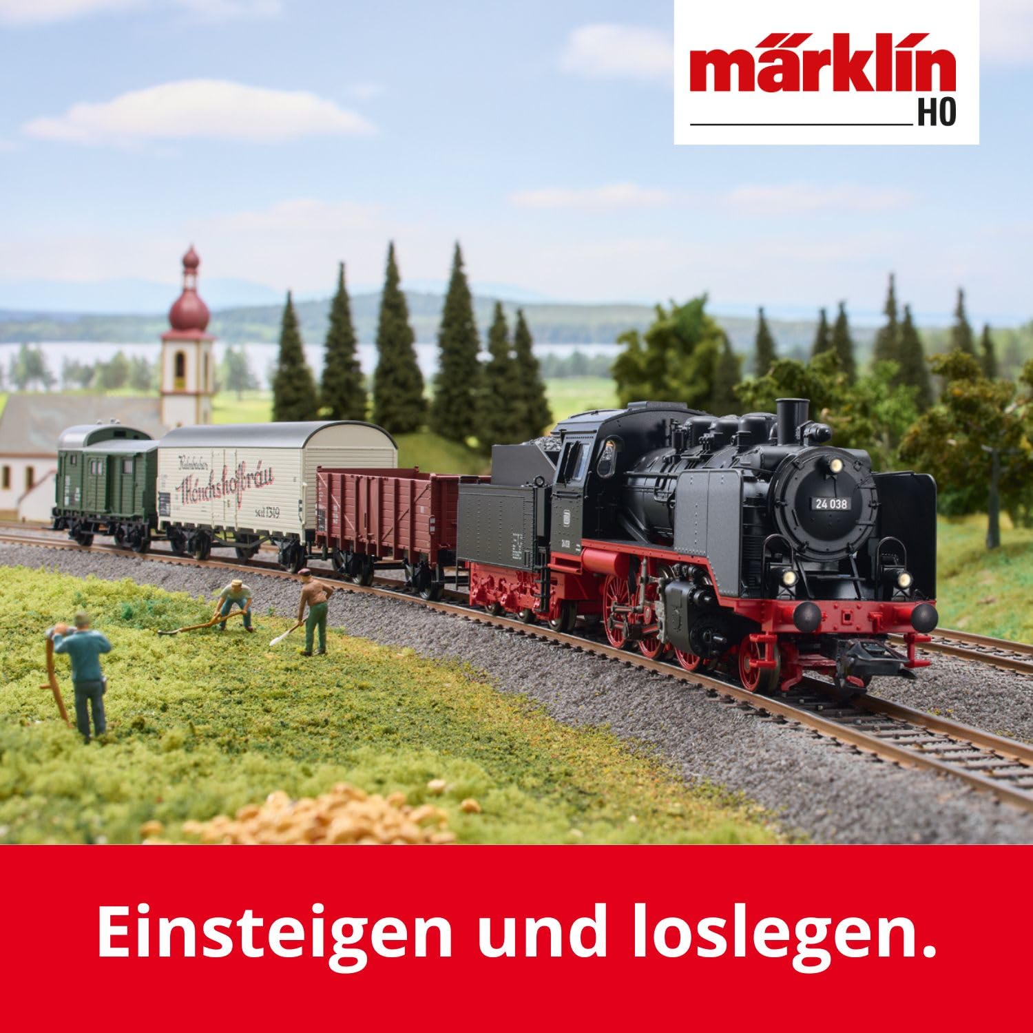Kit de démarrage numérique Train de Marchandises avec BR 24