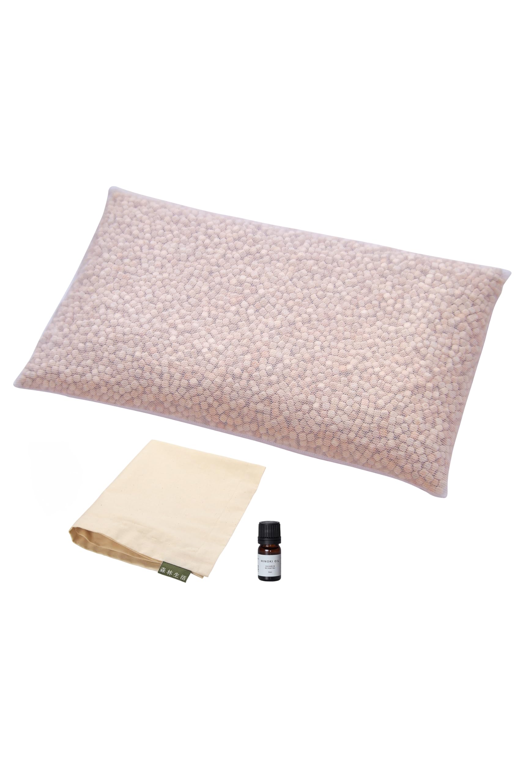 Amazon｜森林生活 ひのきまくら 岐阜県産東濃ひのき ひのきオイル5ml＋ 