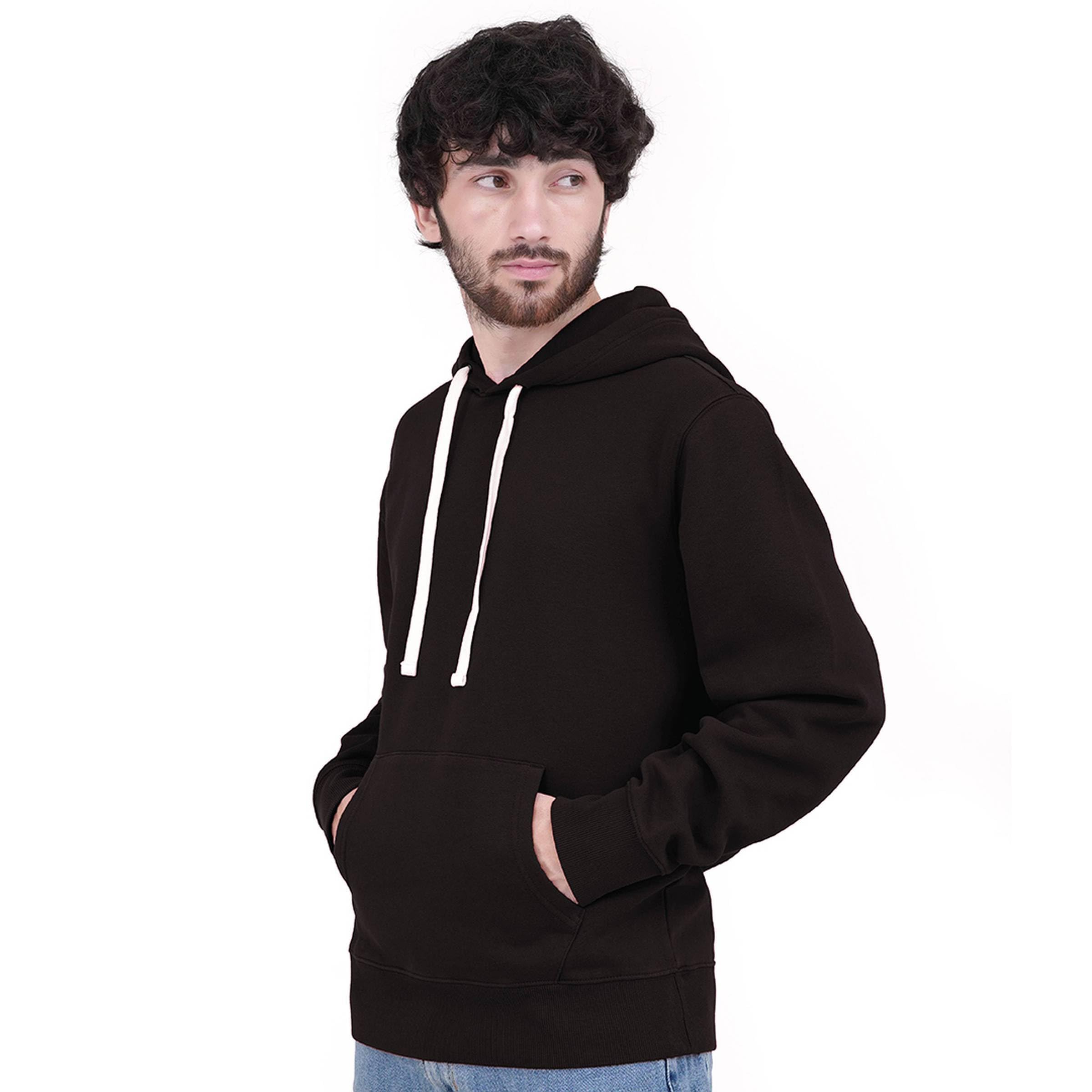 SoftSpun Felpa con Cappuccio Uomo | qualità Premium | Felpa Uomo Tinta Unita | Felpa Cotone Calda e Morbida