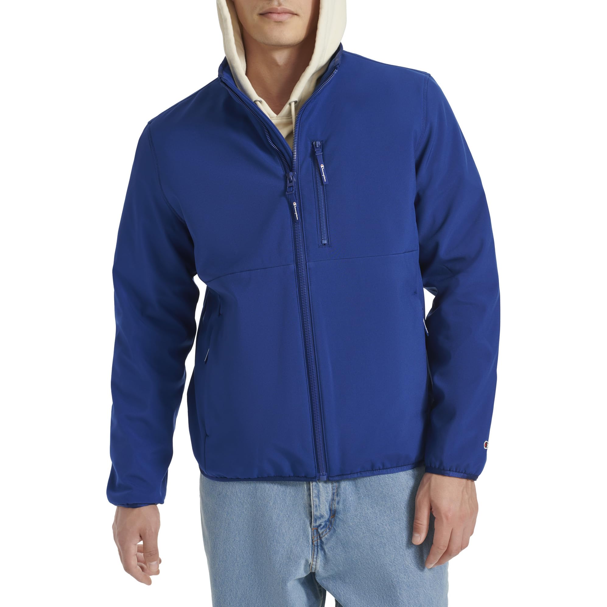 Champion Men's Lightweight Active Soft Shell Jacket with Stand Collar