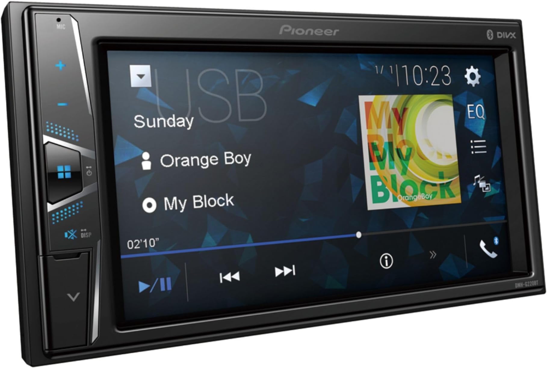 DMH-G220BT Touchscreen Bluetooth 2 DIN USB AUX