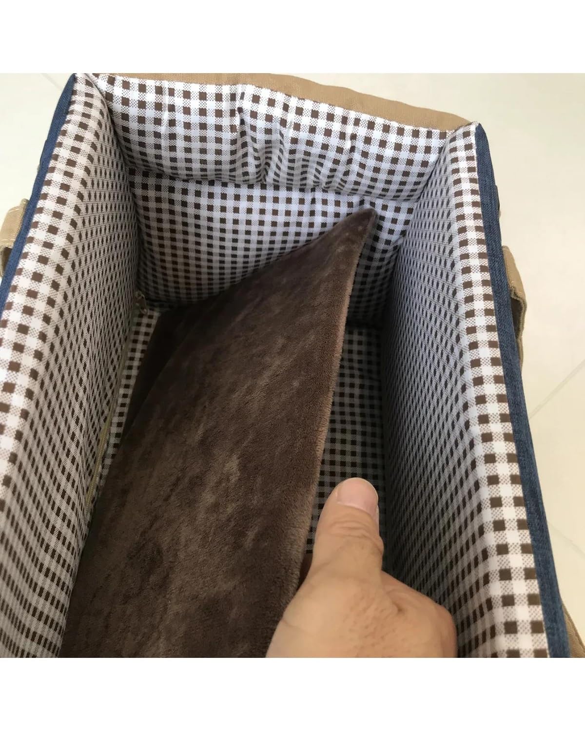 Hundesitze für Autos, Hunde-Autositz, Canvas, Katze, Hund, Transporttasche, tragbar, for das Auto, Sitz, Bett, zentrale Reisetasche for Hunde(Grey)