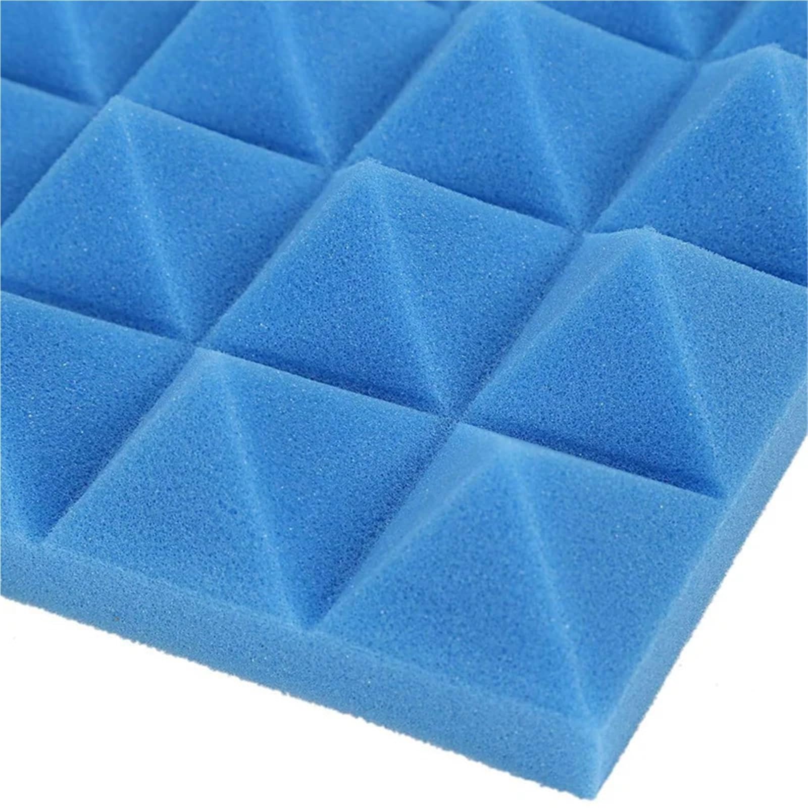 La Espuma acústica 36X Teja la Espuma de la insonorización artesona el Relleno del Sonido del Estudio 2 x 10 x 10 Pulgadas(Blue)