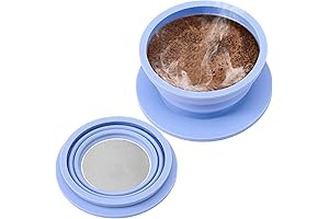 Collapsible, Paperless, Portable Pour Over Coffee Maker, Perfect for Travelers and Nature Enthusiasts