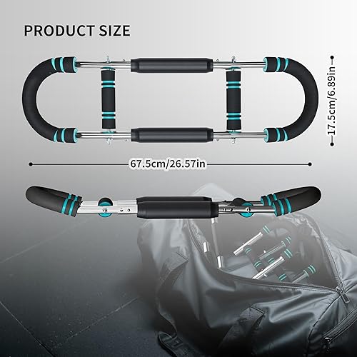 Miniatura 7 de PROIRON Entrenador de brazo Twister, equipo de entrenamiento de pecho ajustable, entrenador de brazos para hombres, entrenamiento de pecho para