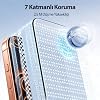 URUCHI Premium iPhone 16 Pro Max Screen Protector Pack of 2, Ultra HD Clarity & Thin Black Frame, 9H+ Unbreakable Glass, Full Coating, with UltraFit Installation Apparatus