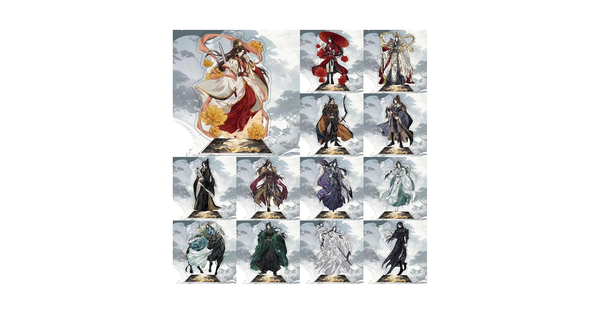 天官賜福 グッズセット アクスタ 謝憐 花城 ちゅあスタ ばぶ
