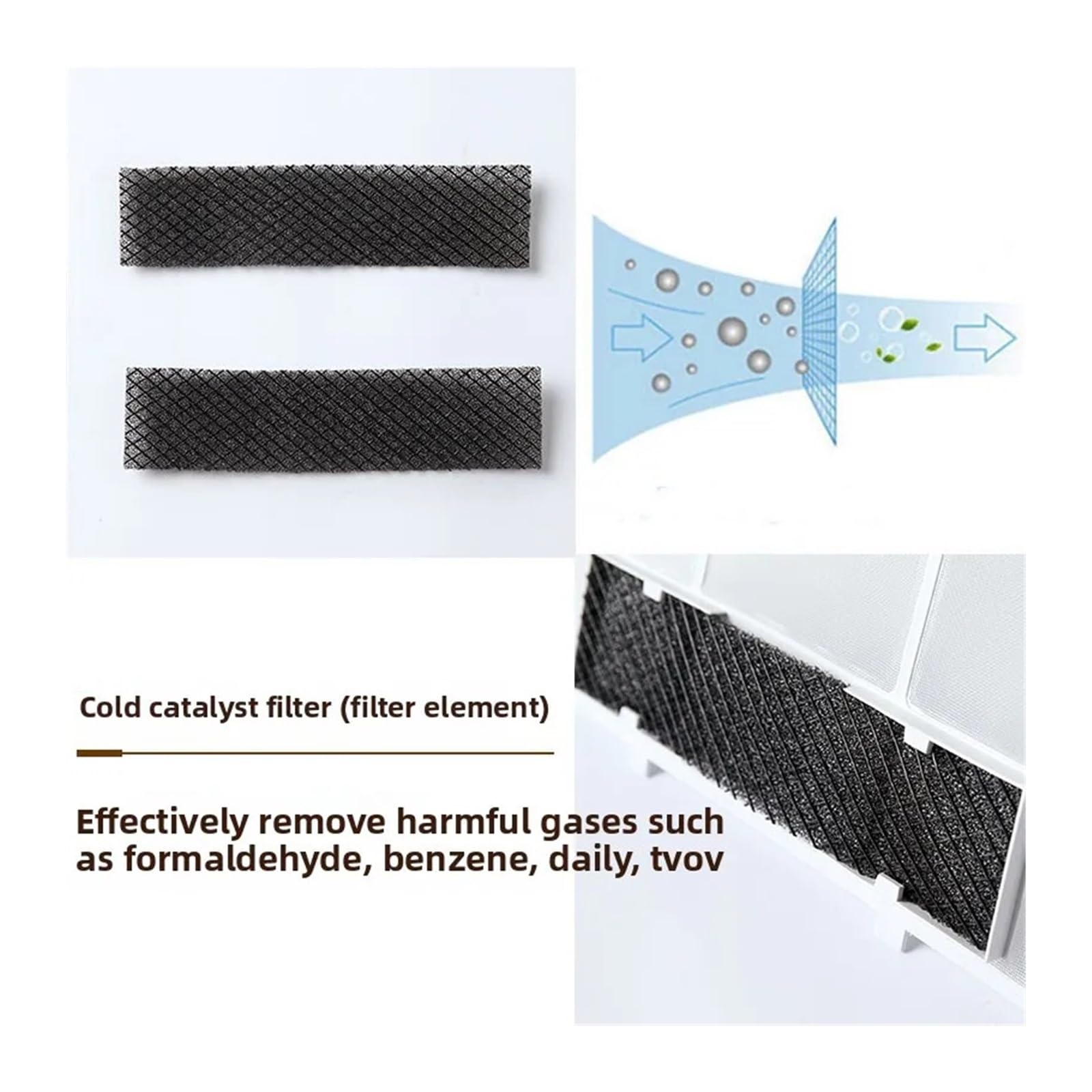 2 Pezzi, Compatibile Con Midea, Filtro Aria Condizionata Antipolvere E Filtro Antipolvere Accessori Universali(34.5 * 27.5cm)