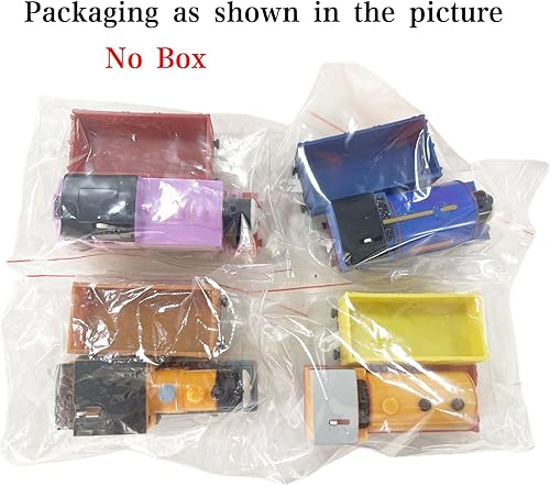 Miniatura 3 de Th-omas and Friends Train - Juego de juguetes eléctricos de plástico con pilas para niños y niñas (juego de tren James)