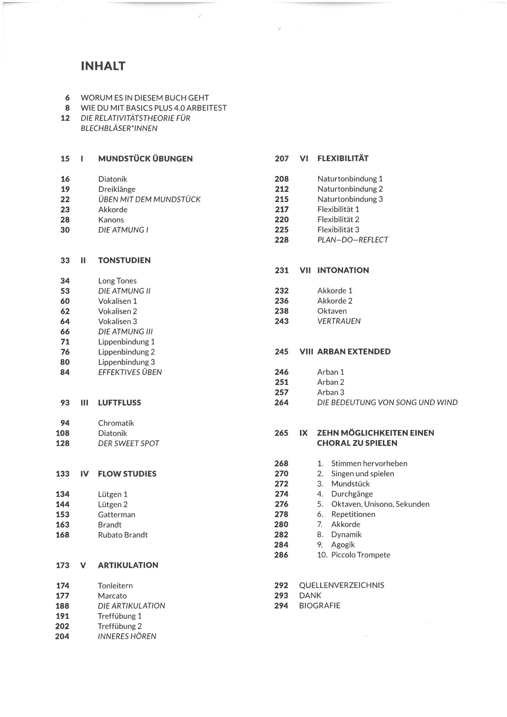 Wolfgang Guggenberger - BASICS PLUS 4.0 Studien für 1-4 Trompeten