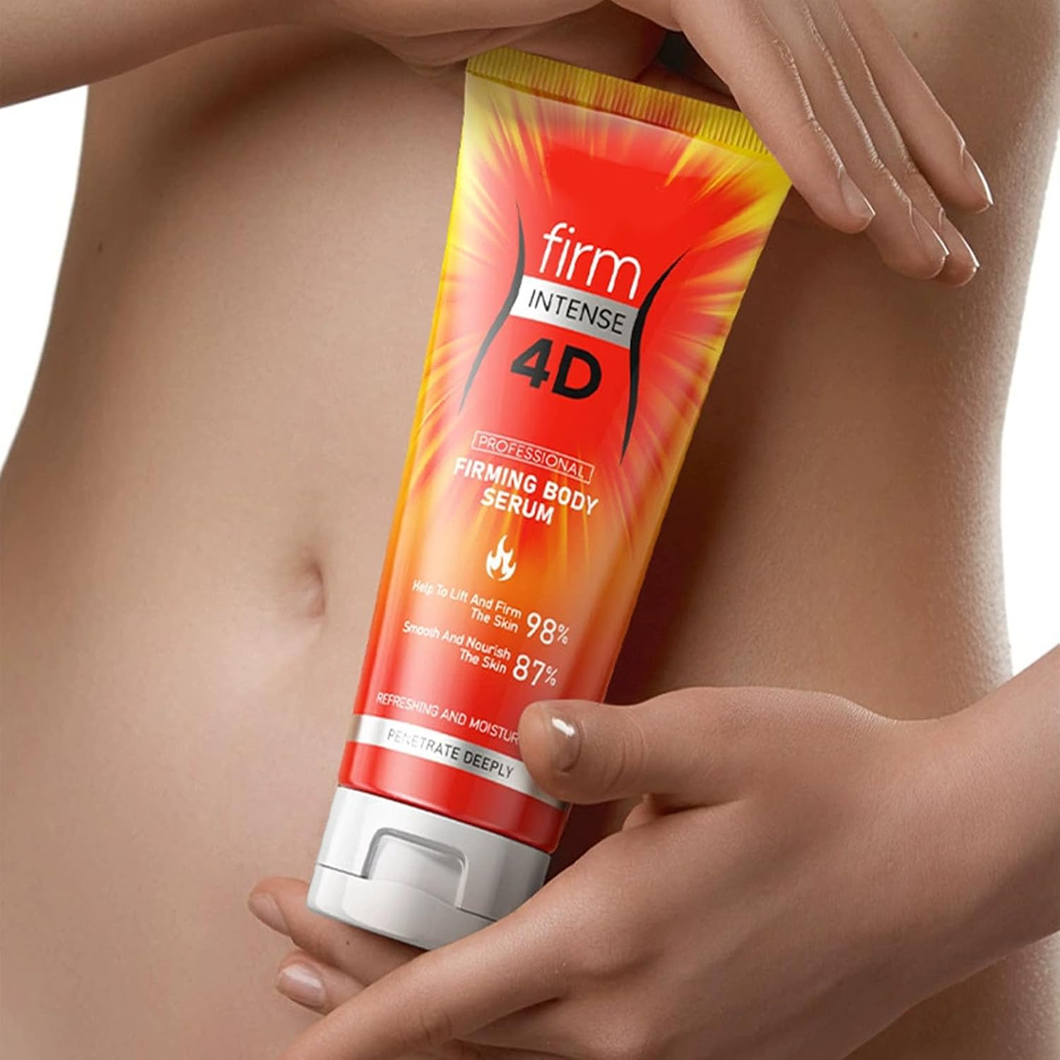 2 Pcs Skin Tightening Cream for Body, Fat Burning Cream for Belly for Fat Burning & Better Workout Results-Long Lasting Moisturizing Pre and Post Workout Massage Lotion for All Skin Types