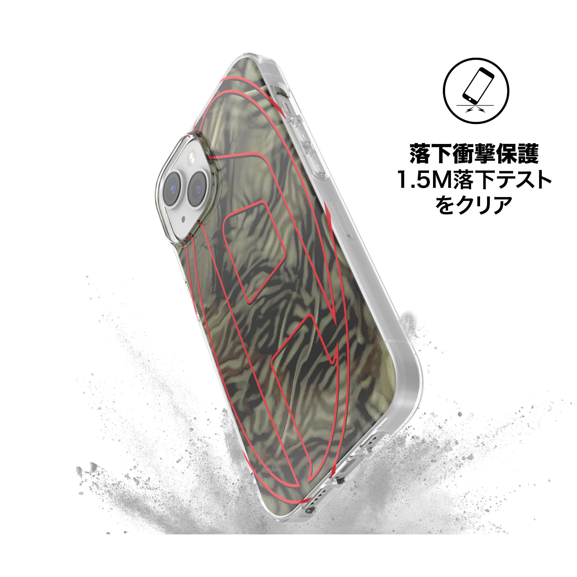 Amazon.co.jp: DIESEL iPhone14ケース iPhone13ケース オーバルD ロゴ