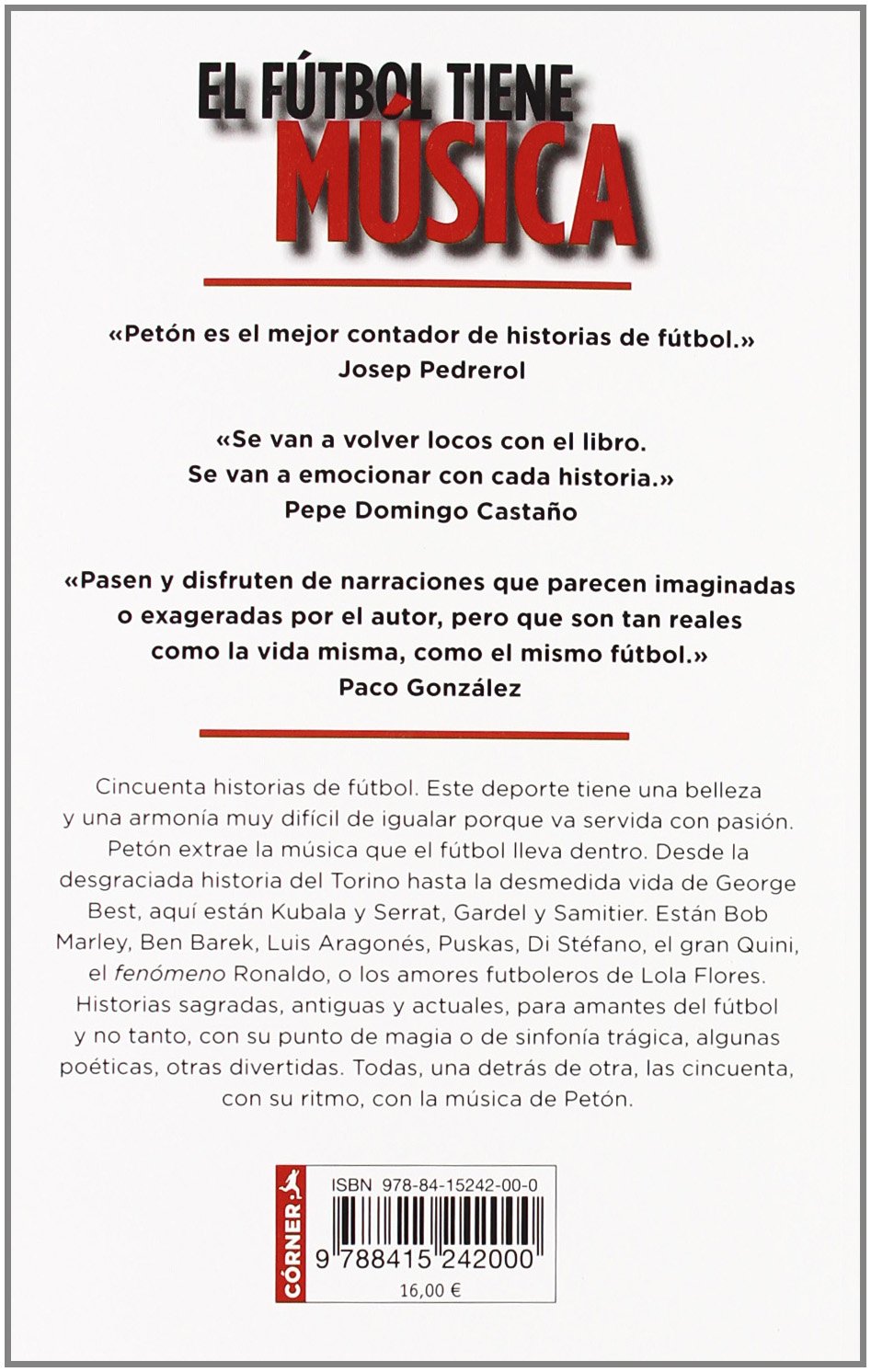 El fútbol tiene música