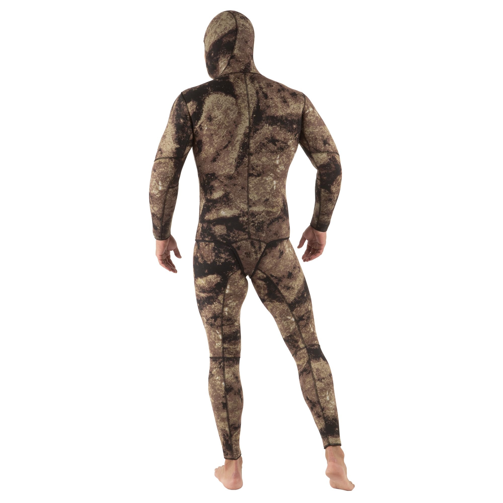 Muta in Neoprene Seac Royal 3.5mm per Apnea e Pesca Subacquea, Salopette e Giacca con Cappuccio