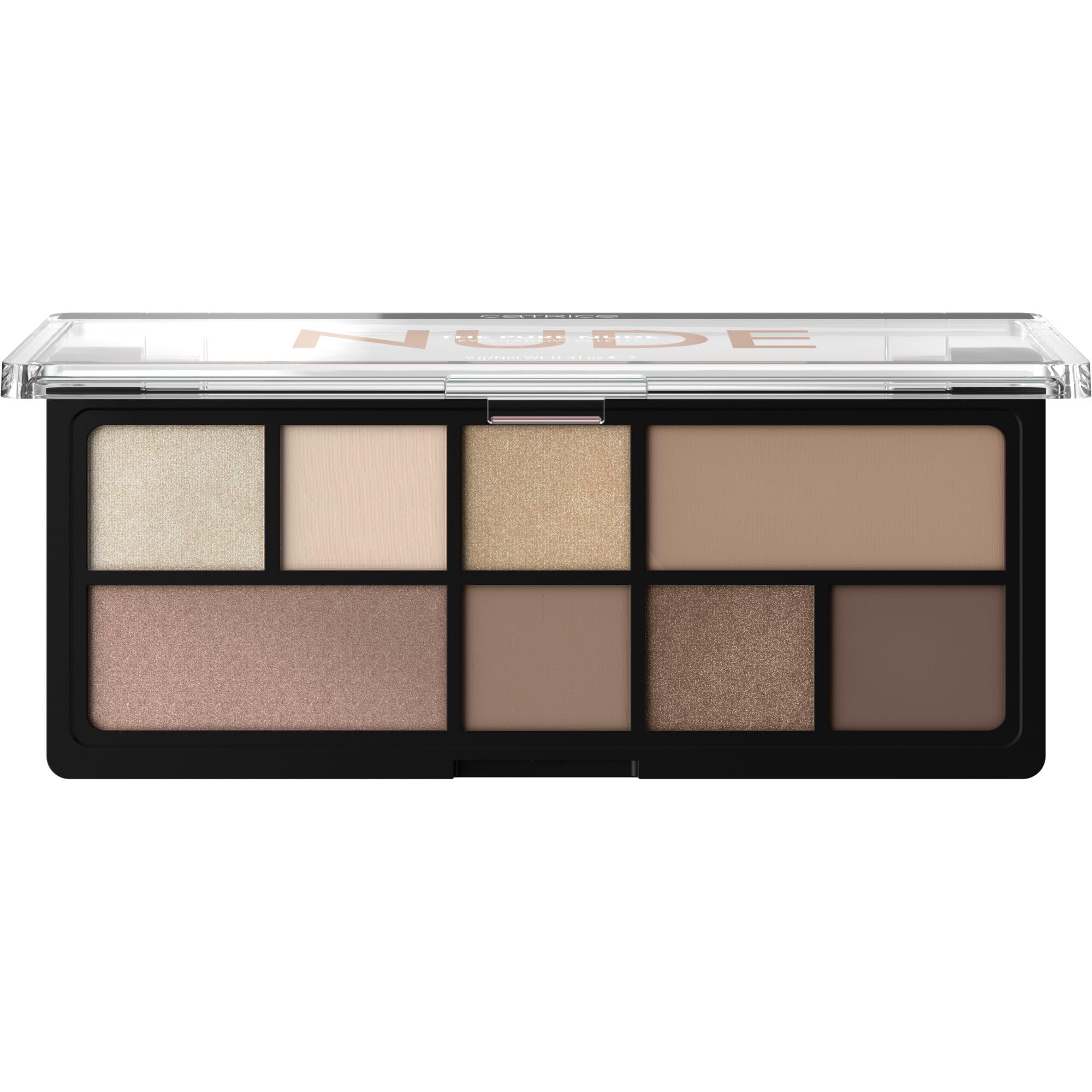 Catrice Eyeshadow Palette, Multi-Colour, 8 Nude Tones, Matte, Metallic, Shimmering, Vegan, Microplastic Particles Free, Nano Particles Free (9g)
