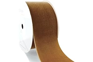HBC 2" Velvet Ribbon 845 Camel