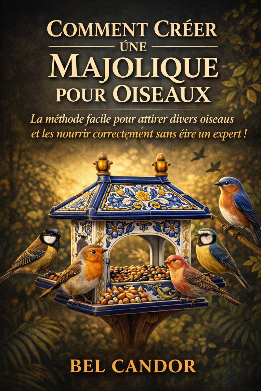 COMMENT CRÉER UNE MAJOLIQUE POUR OISEAUX: La méthode facile pour attirer divers oiseaux et les nourrir correctement sans être un expert !