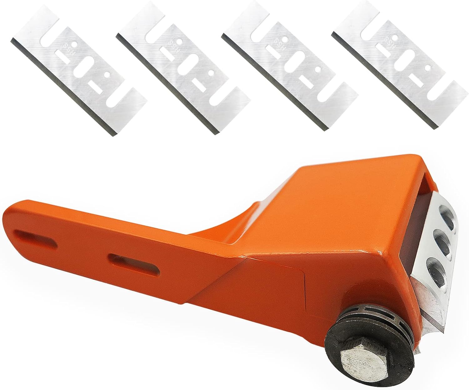 NULTRUMA Orange Log Peeler Log Strippers, Chainsaw Bark