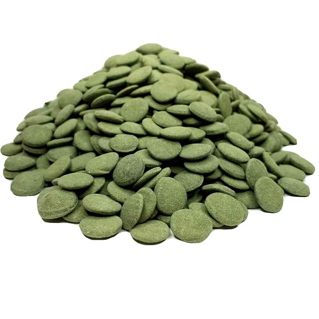 Aquatic Foods Inc 12mm 1 2 Sinking Wafers of Algae Spirulina Ideal for Plecos Bottom Fish Catfish Shrimp