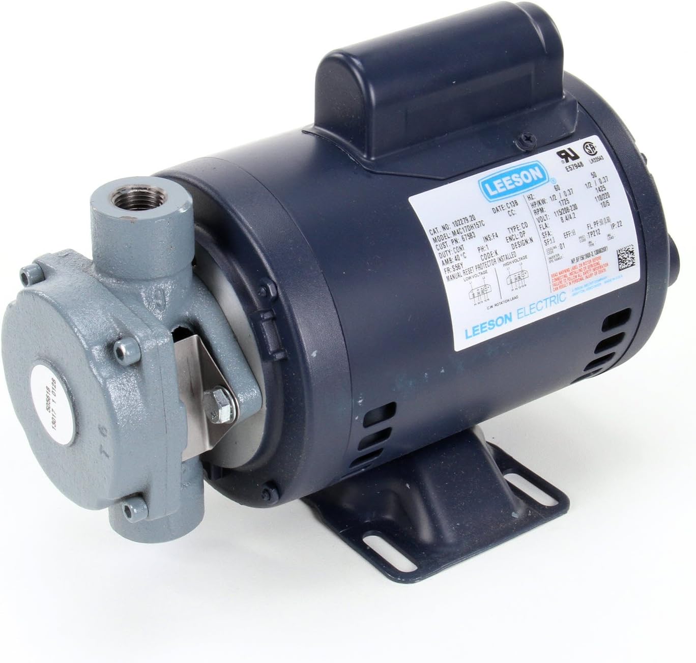 Henny Penny 67589 1/2 HP Motor and Filter Pump Assembly