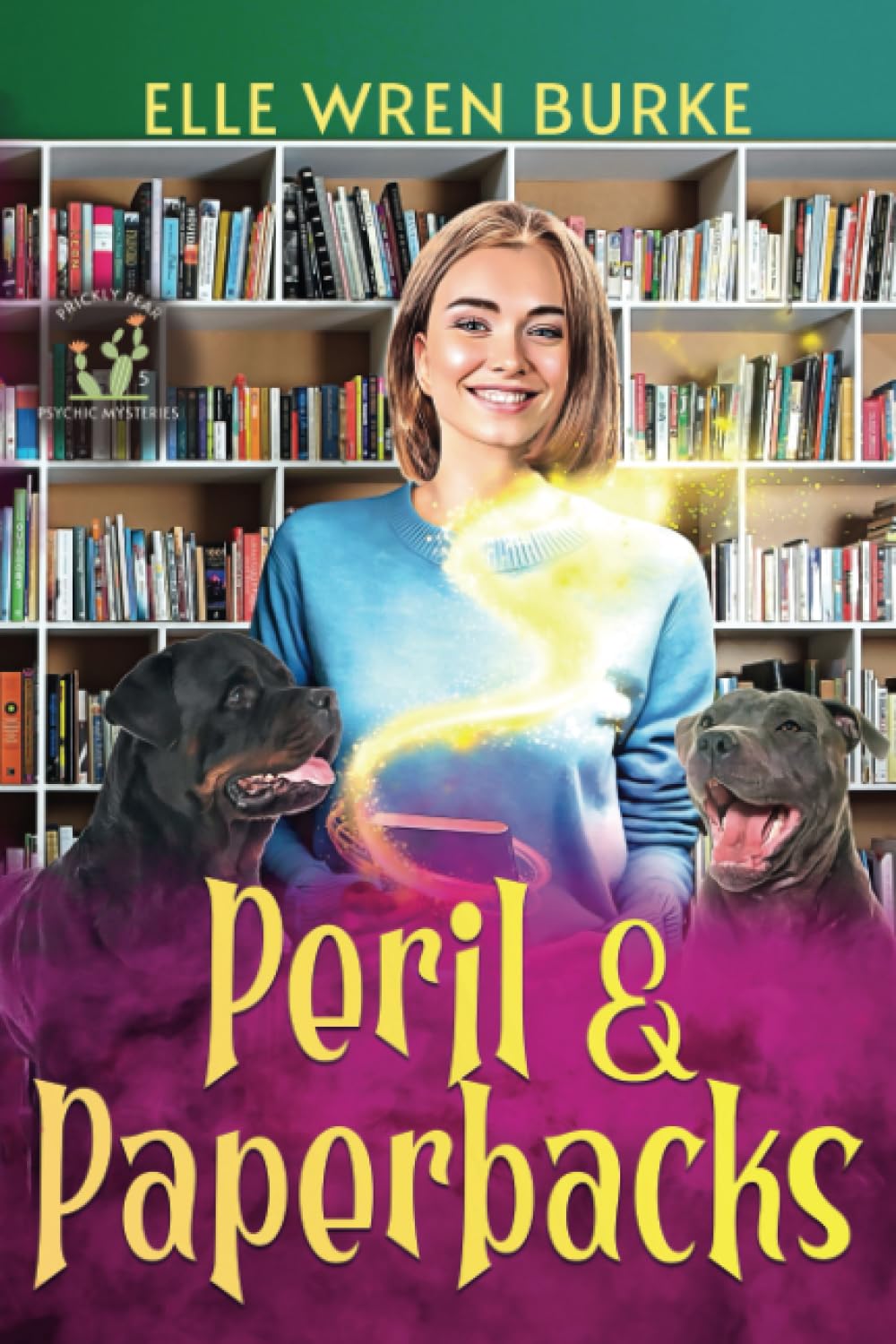 Peril & Paperbacks: A Paranormal Cozy Mystery (Prickly Pear Psychic Mysteries No. 5)