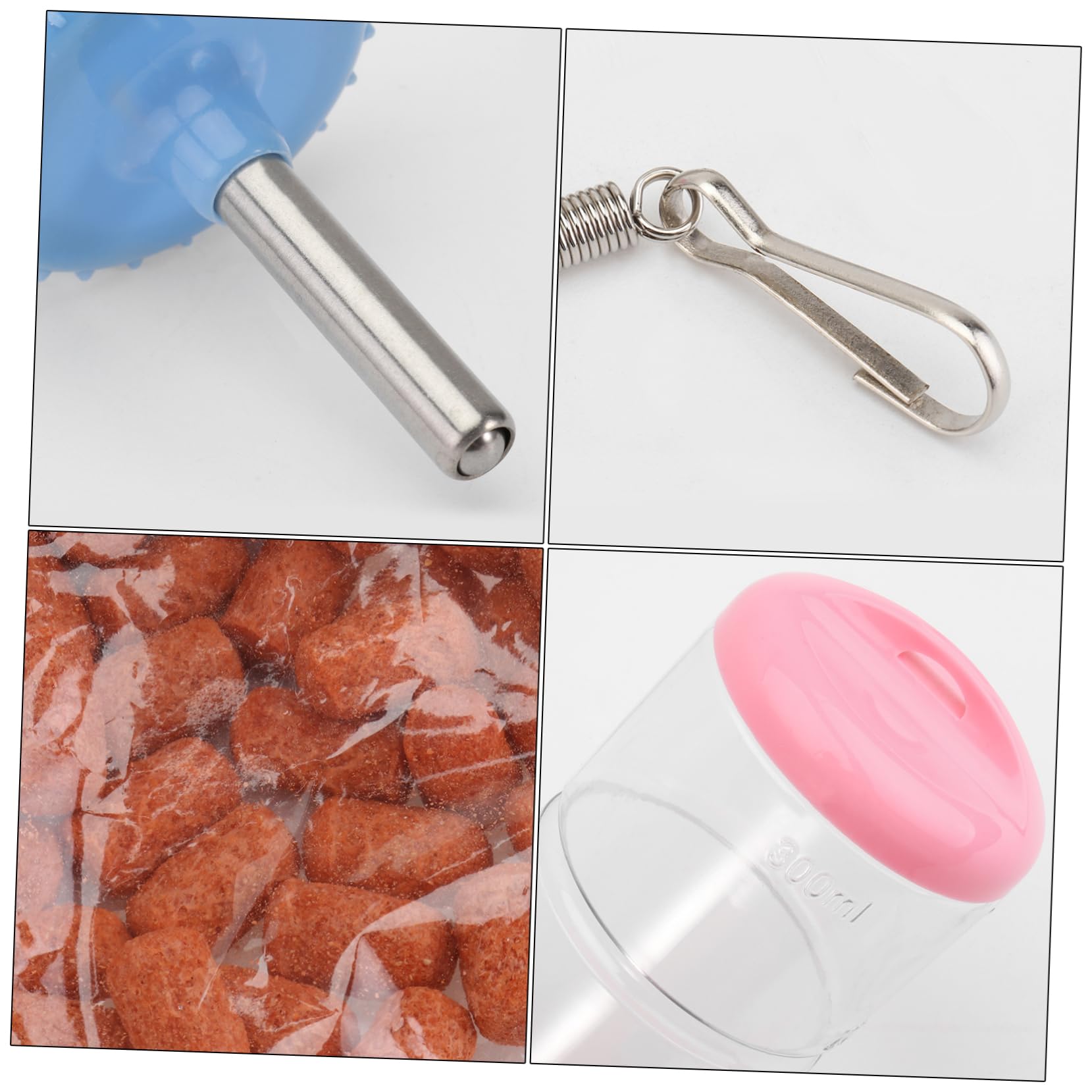 BESPORTBLE 6stücke Wasserspender Für Kleintiere Auslaufsichere Trinkflasche Für Meerschweinchen Und Kaninchen Transparente Wasserstandsanzeige Praktische Haustierbedarf
