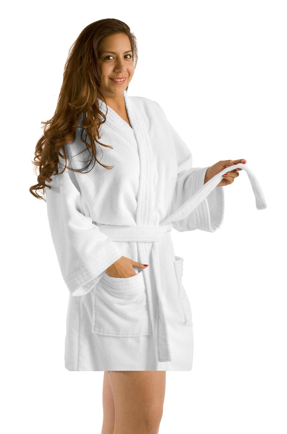 Women's terry towelling bathrobe Clearance