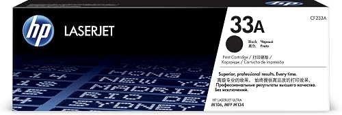 HP 33 A Toner Laser 2300 Seiten schwarz – Tonerkartuschen und Laser (schwarz, HP