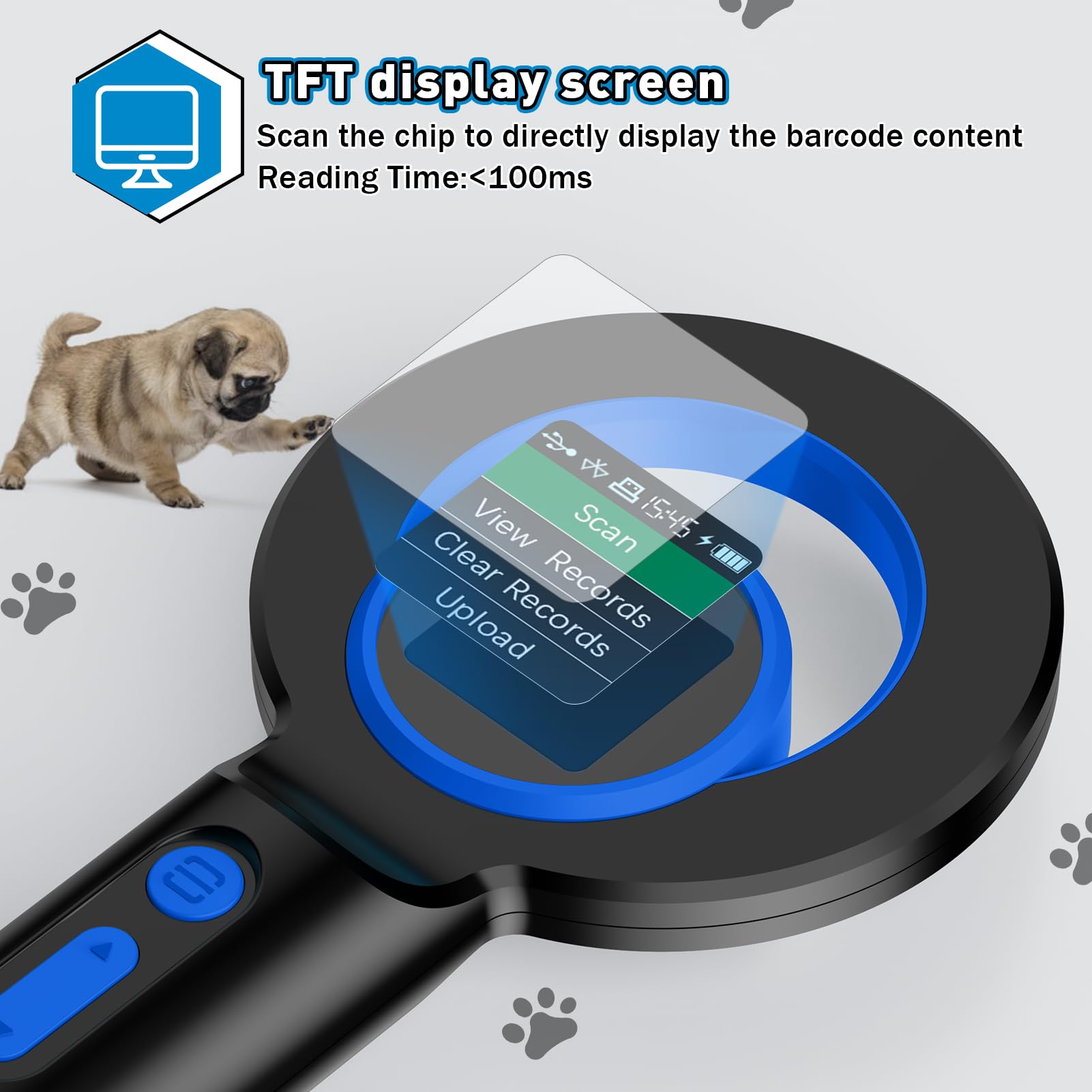 Rfid Scanner Rfid Reader Writer Pet Microchip Scanner